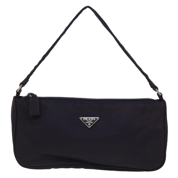 PRADA Accessory Pouch Nylon Purple Auth yk5937 - Picture 13 of 16